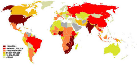 Aids map