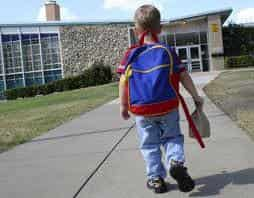 BOY WALKING