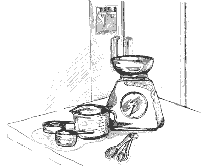 Measuring tools.