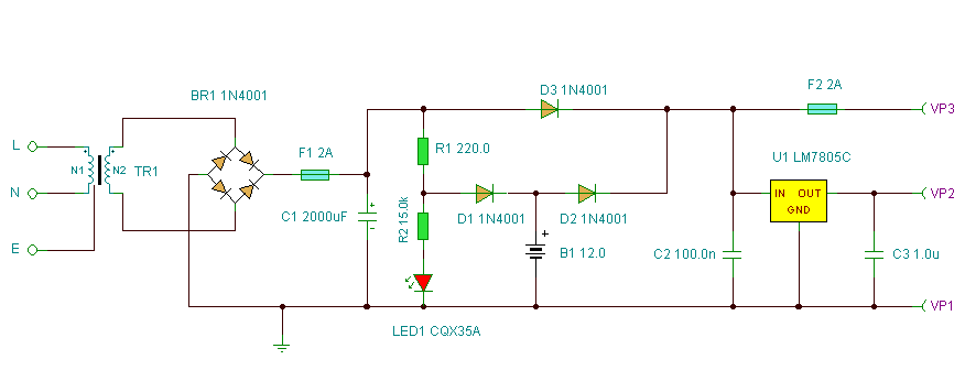 UPS circuit