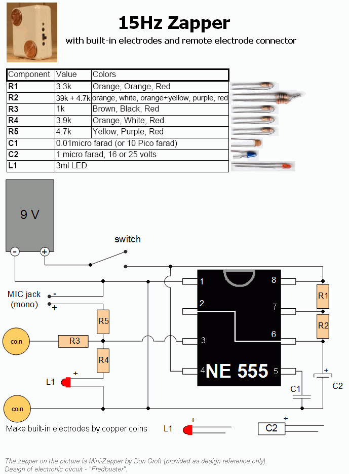 15 hz zapper